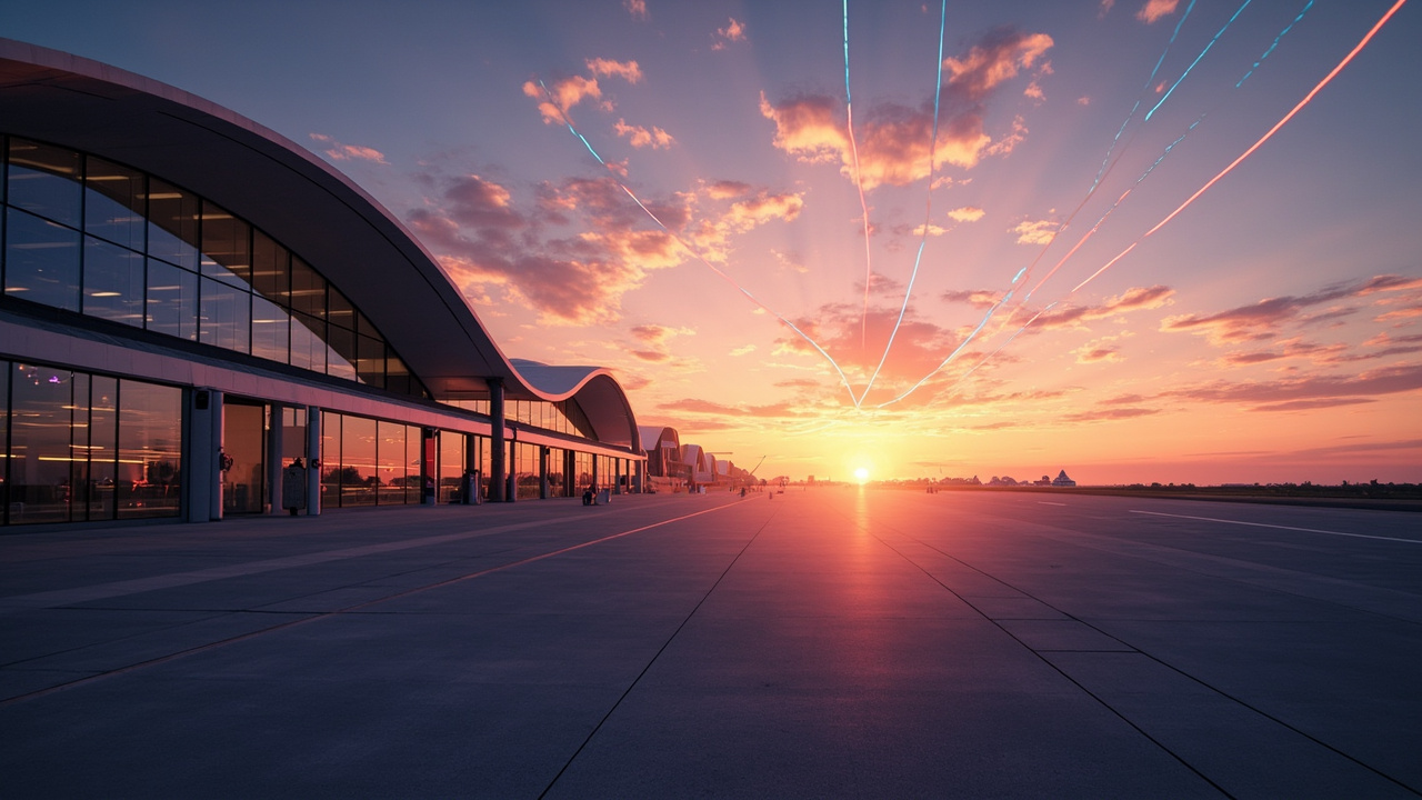 Global Airport Intelligence editorial visual