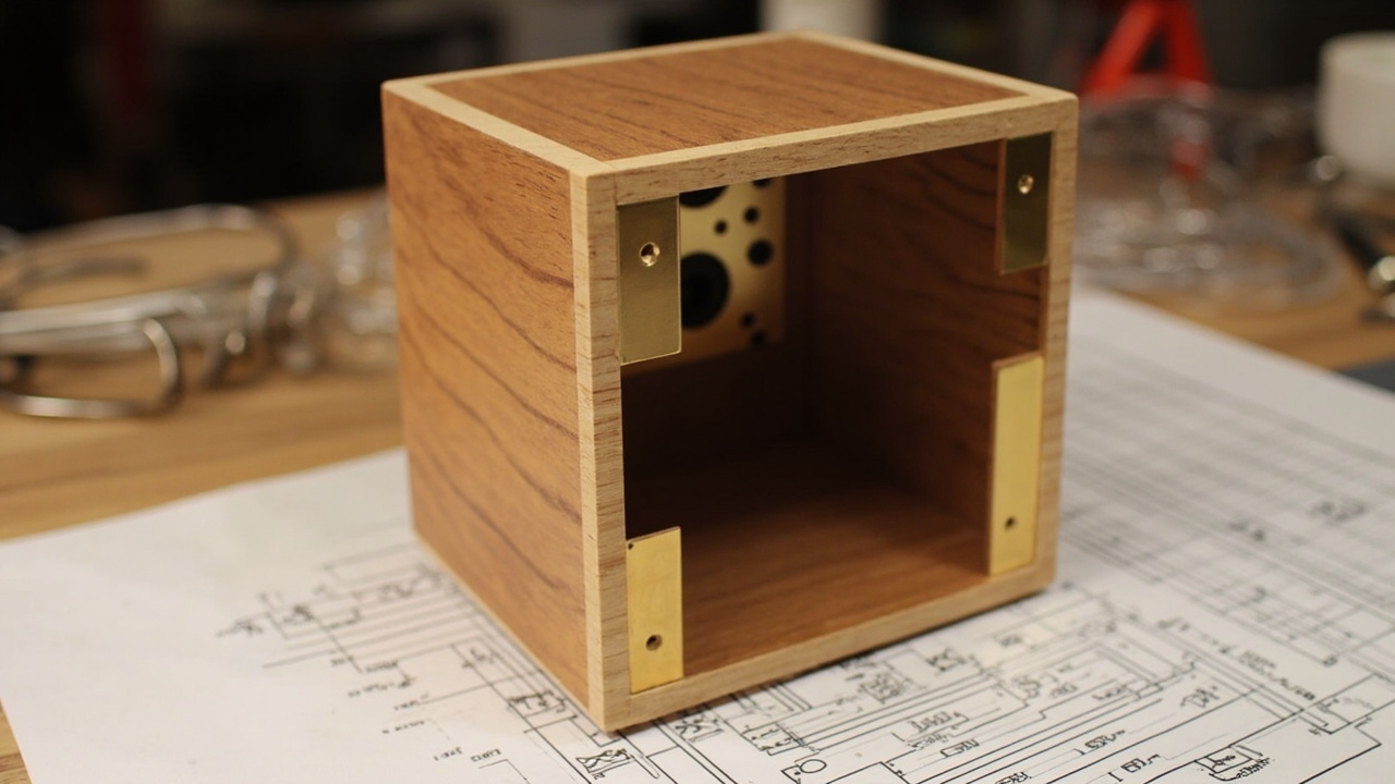 Mini Speakers Build Sheet editorial visual